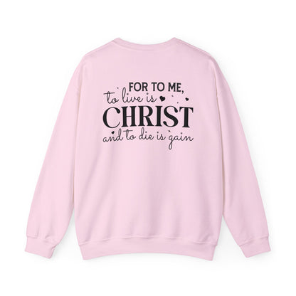 Devoted to His Calling Crewneck Sweatshirt - Sweatshirt - Nazareth Treasures