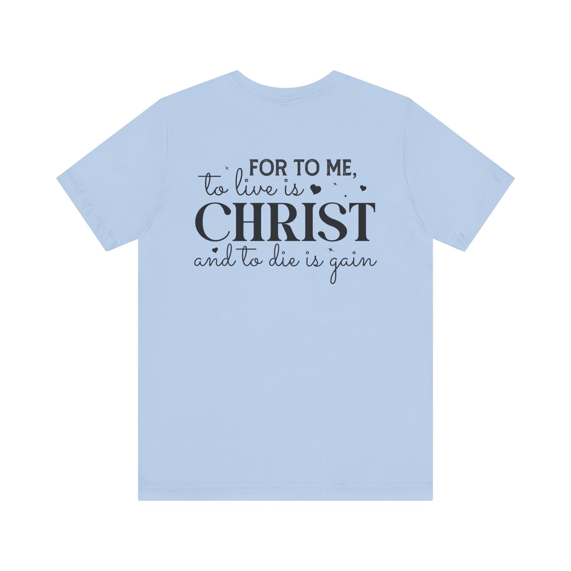 Devoted to His Calling - Philippians 1:21 - Unisex T-Shirt - T-Shirt - Nazareth Treasures