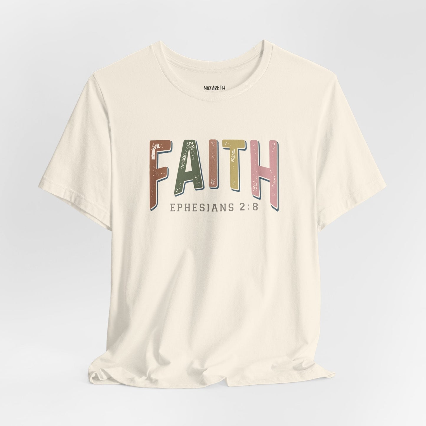Faith Ephesian 2:8 - Unisex T-Shirt - T-Shirt - Nazareth Treasures
