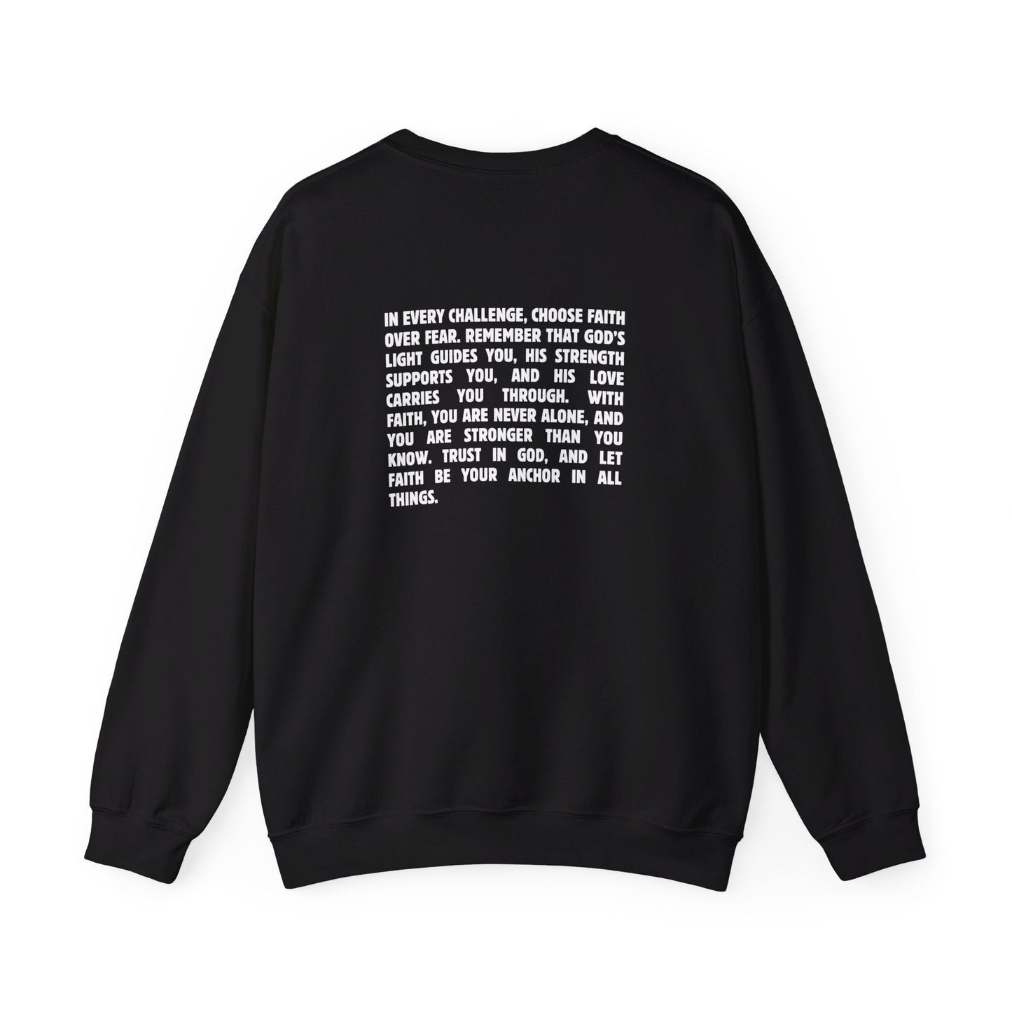 Faith Over Fear, Every Time Sweatshirt - Sweatshirt - Nazareth Treasures