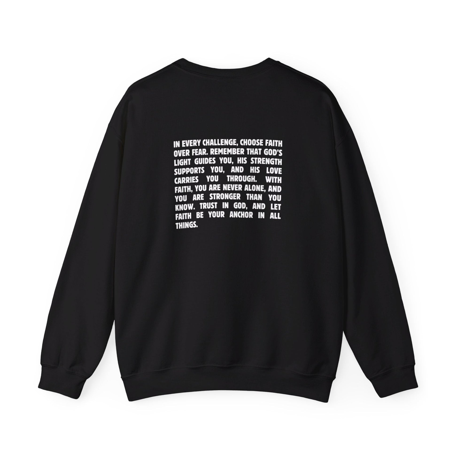 Faith Over Fear, Every Time Sweatshirt - Sweatshirt - Nazareth Treasures