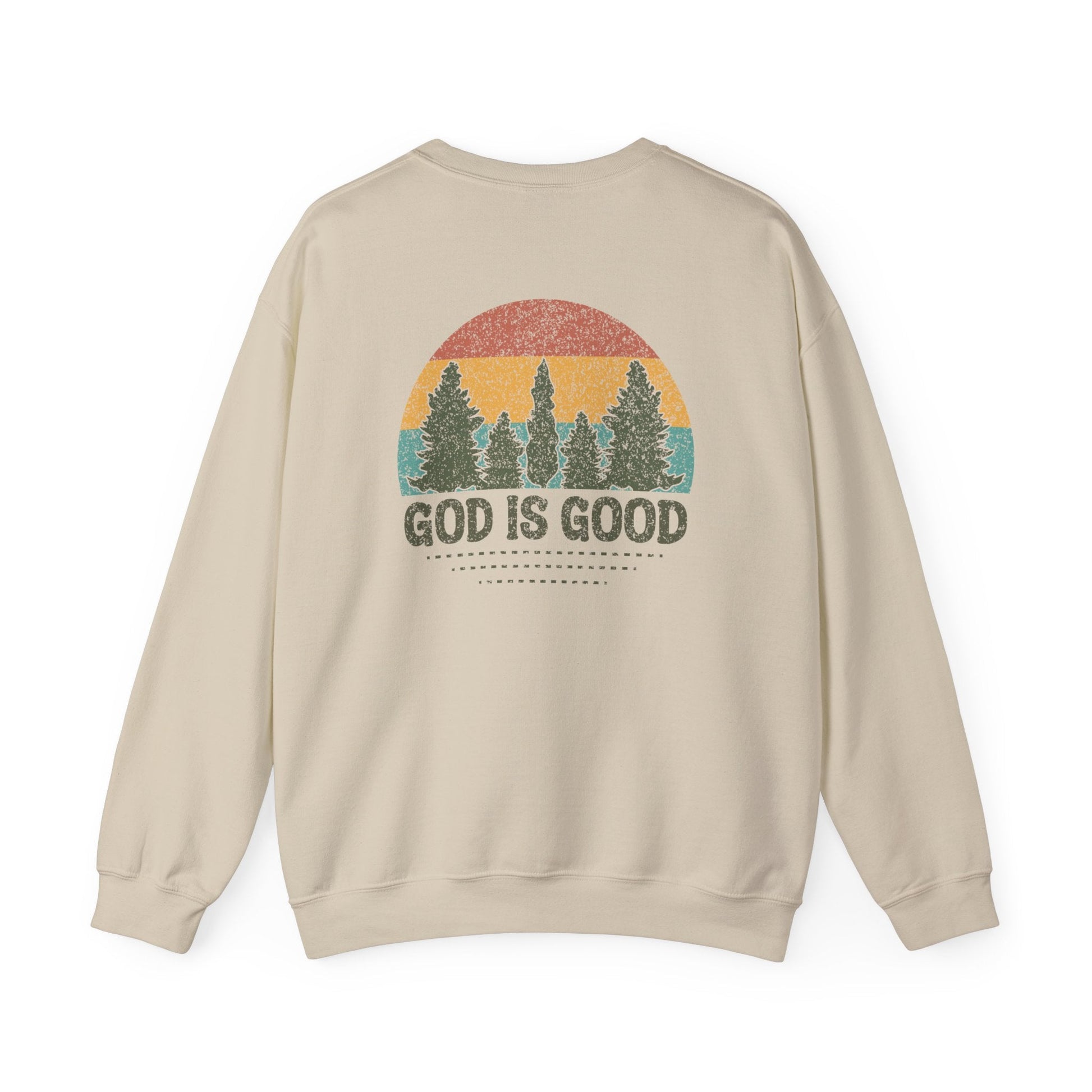 God is Good Sweatshirt - Unisex Crewneck - Sweatshirt - Nazareth Treasures