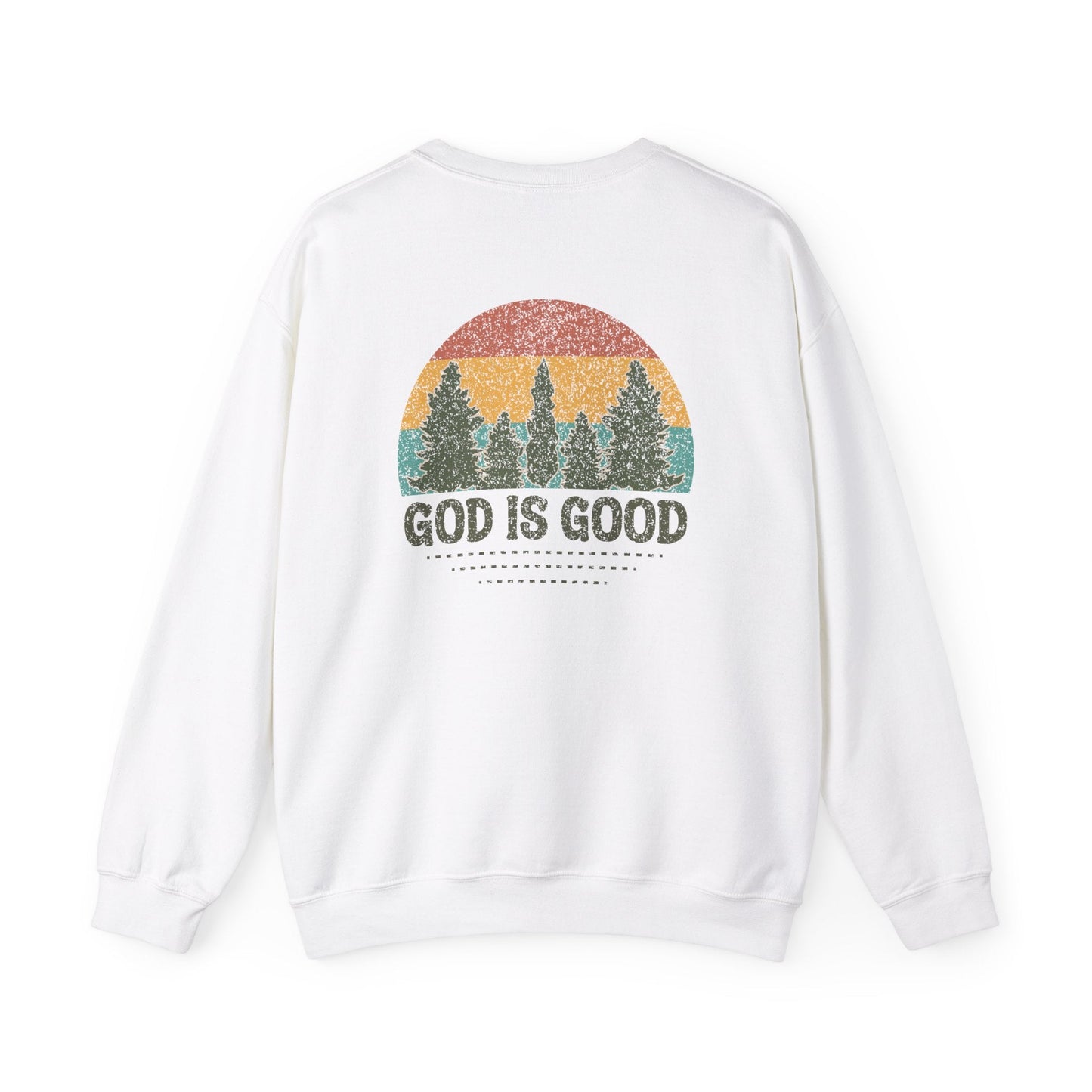God is Good Sweatshirt - Unisex Crewneck - Sweatshirt - Nazareth Treasures