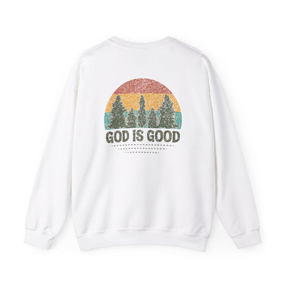 God is Good Sweatshirt - Unisex Crewneck - Sweatshirt - Nazareth Treasures