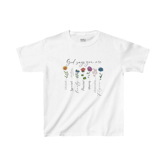 God Says You Are - Kids T-Shirt - Kids clothes - Nazareth Treasures