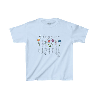 God Says You Are - Kids T-Shirt - Kids clothes - Nazareth Treasures