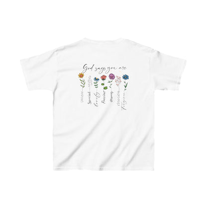 God Says You Are - Kids T-Shirt - Kids clothes - Nazareth Treasures