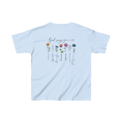 God Says You Are - Kids T-Shirt - Kids clothes - Nazareth Treasures