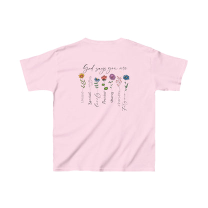 God Says You Are - Kids T-Shirt - Kids clothes - Nazareth Treasures