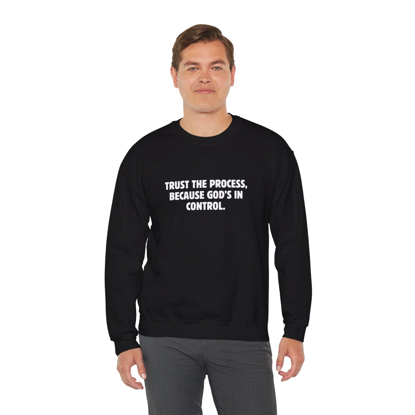 God's in control Sweatshirt - Sweatshirt - Nazareth Treasures