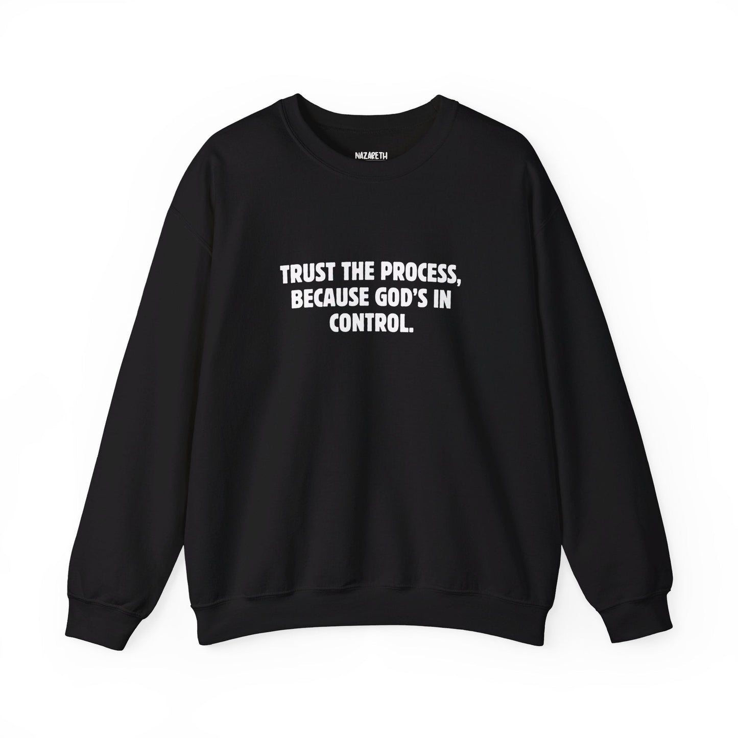 God's in control Sweatshirt - Sweatshirt - Nazareth Treasures