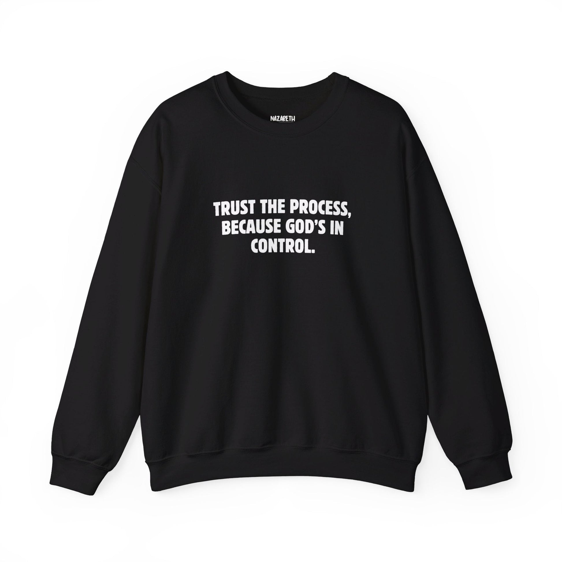 God's in control Sweatshirt - Sweatshirt - Nazareth Treasures
