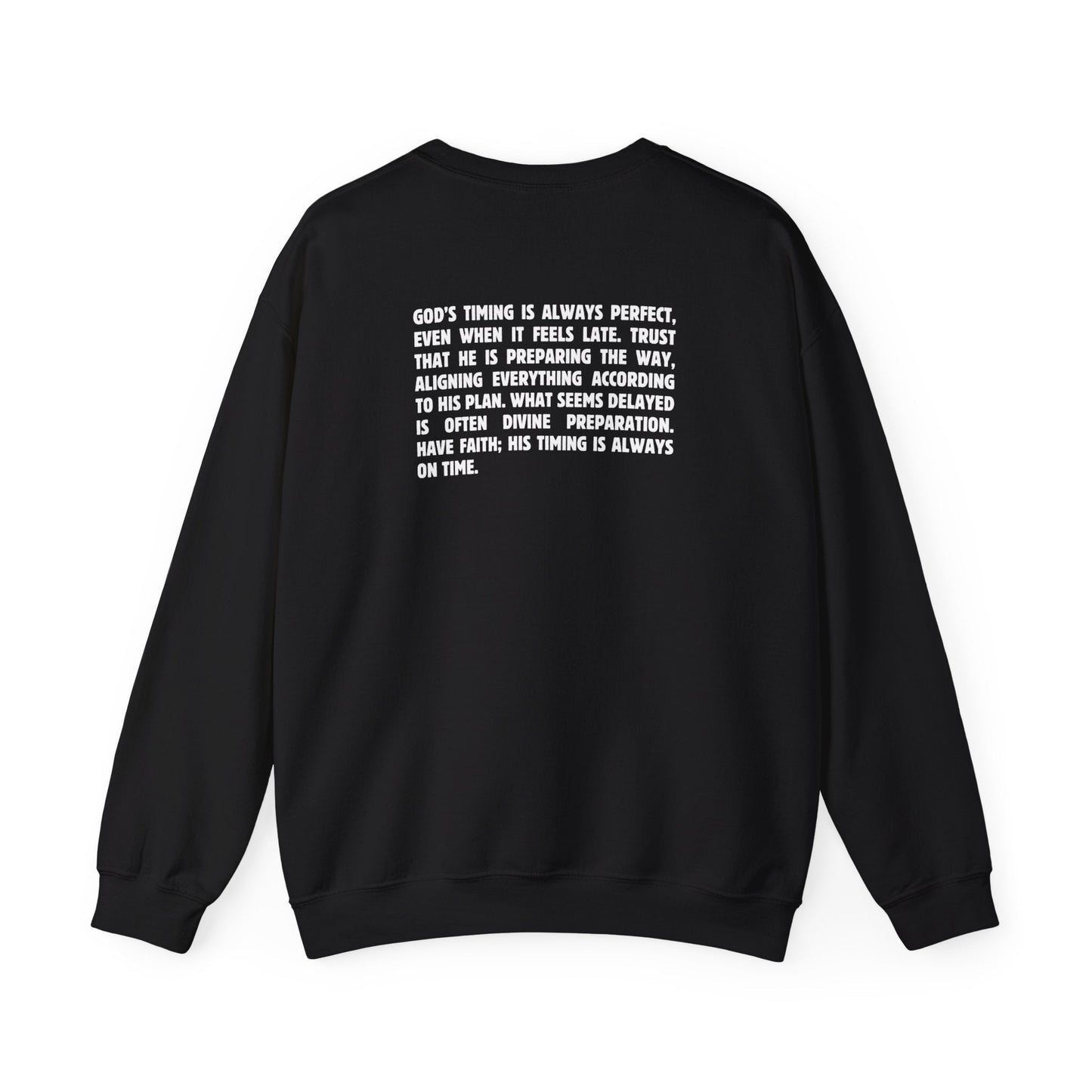 God's Timing is Perfect Sweatshirt - Sweatshirt - Nazareth Treasures