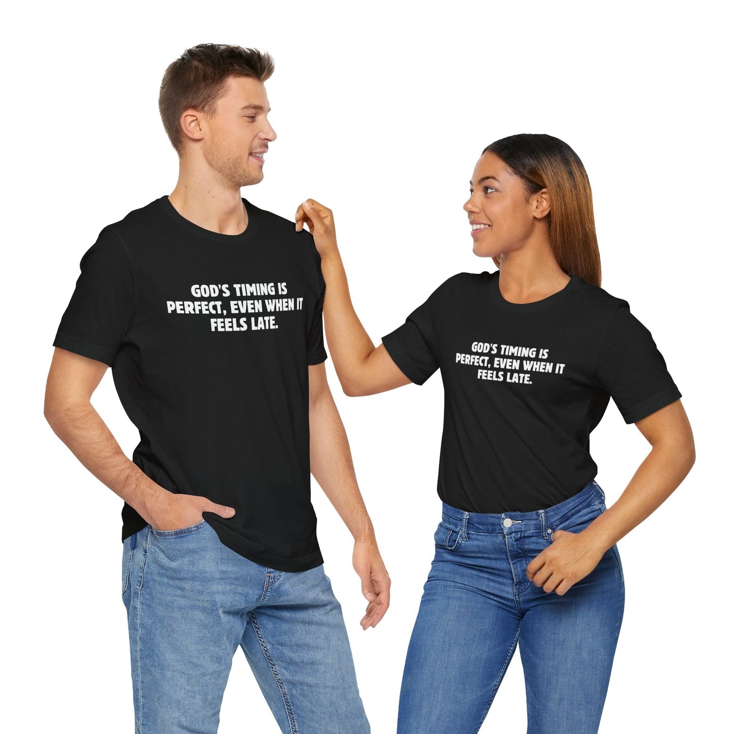 God's Timing is Perfect T-Shirt - T-Shirt - Nazareth Treasures