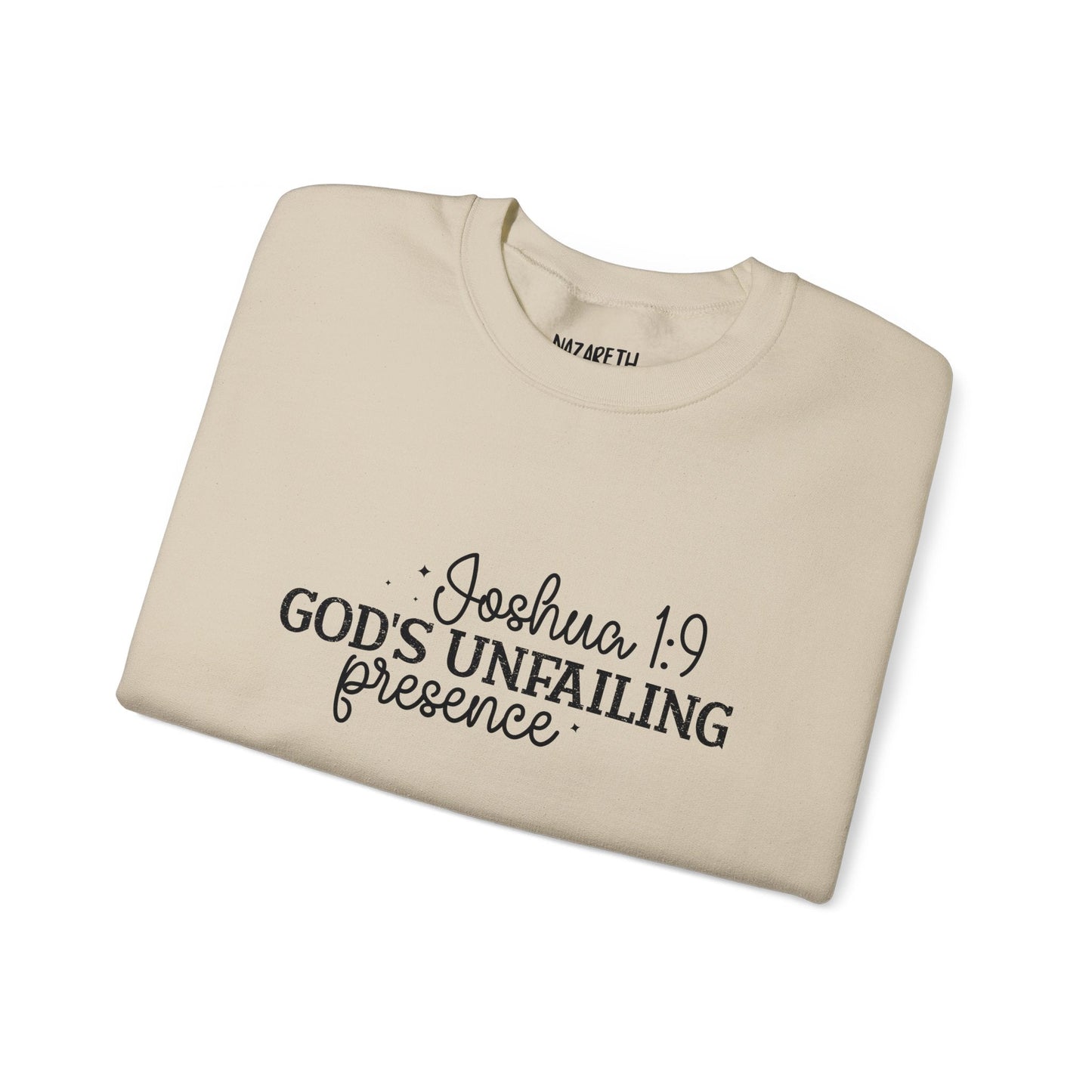 God's Unfailing Presence Crewneck Sweatshirt - Sweatshirt - Nazareth Treasures