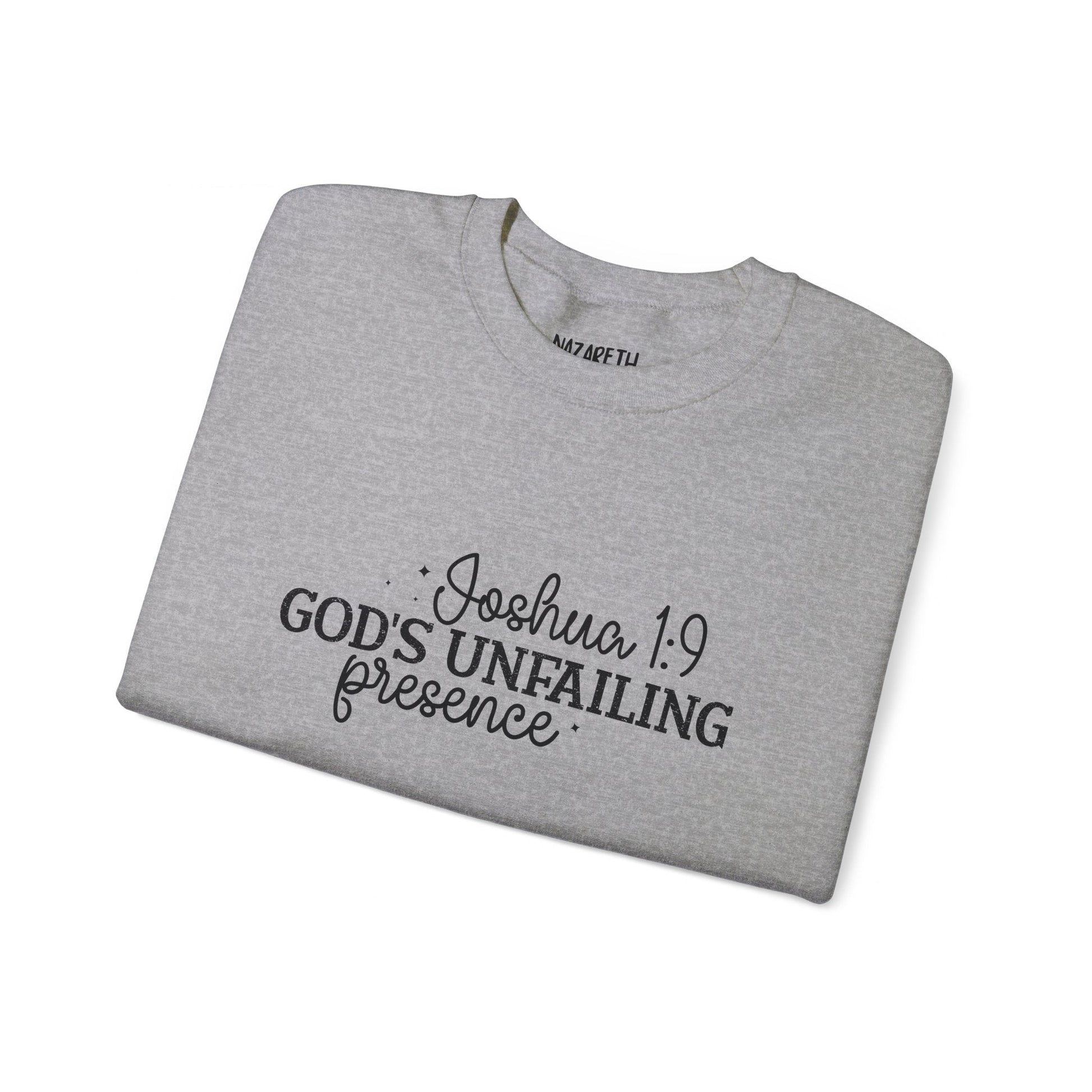 God's Unfailing Presence Crewneck Sweatshirt - Sweatshirt - Nazareth Treasures