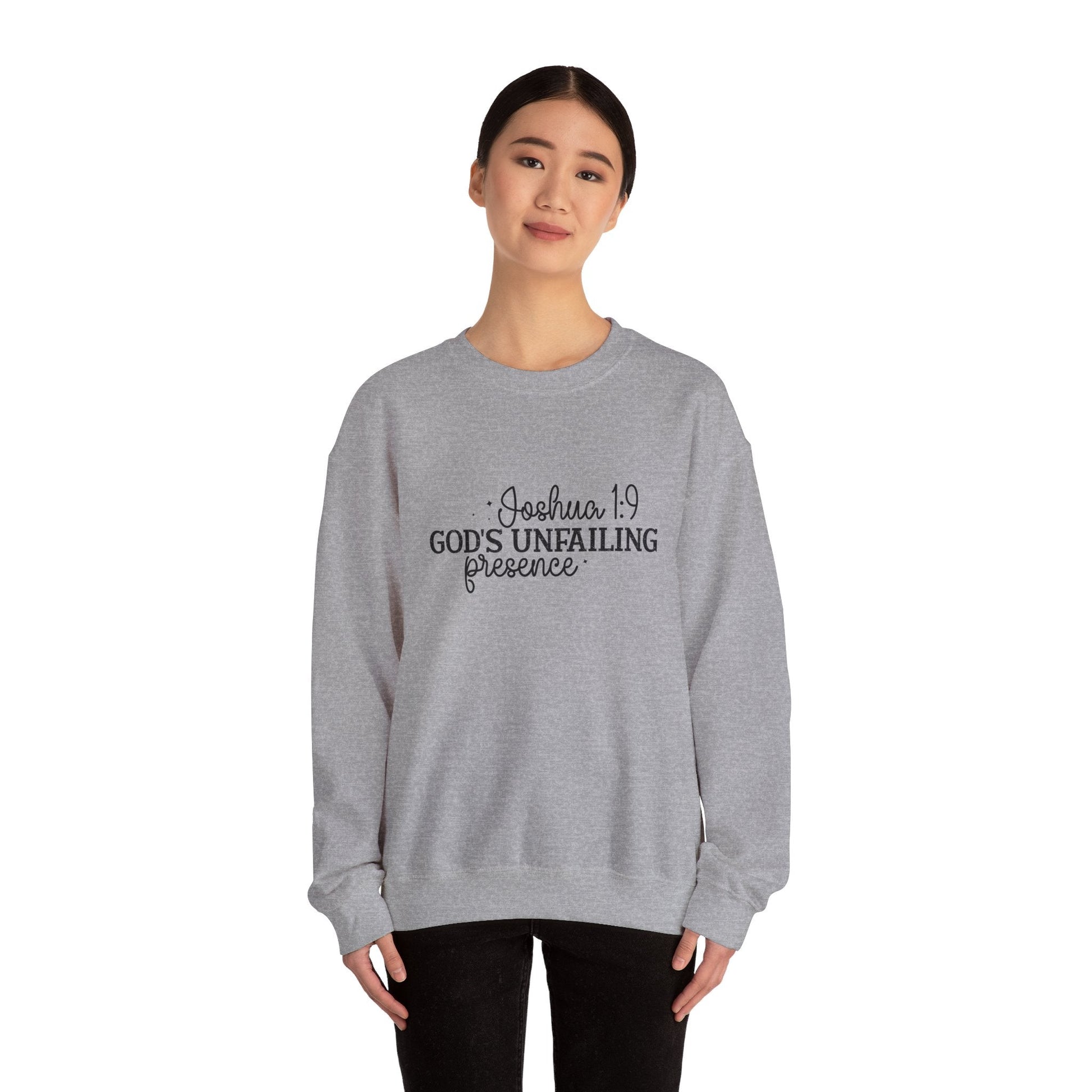God's Unfailing Presence Crewneck Sweatshirt - Sweatshirt - Nazareth Treasures