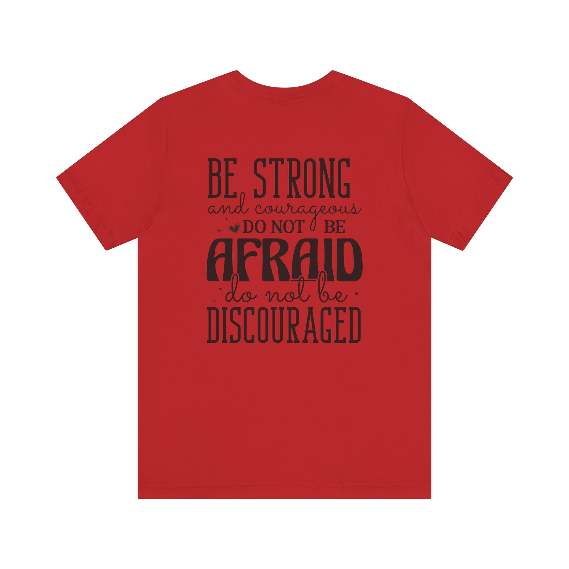 God's Unfailing Presence - Joshua 1:9 - Unisex T-Shirt - T-Shirt - Nazareth Treasures
