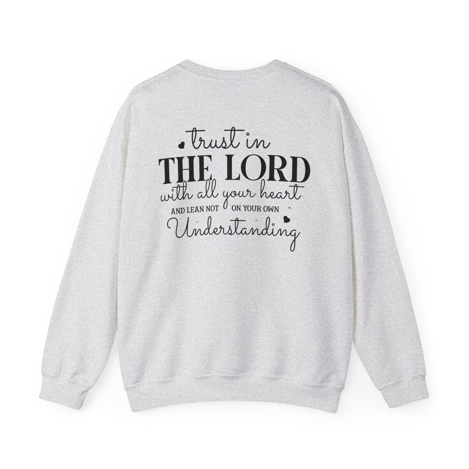 Guided by His Wisdom - Proverbs 3:5 - Crewneck Sweatshirt - Sweatshirt - Nazareth Treasures