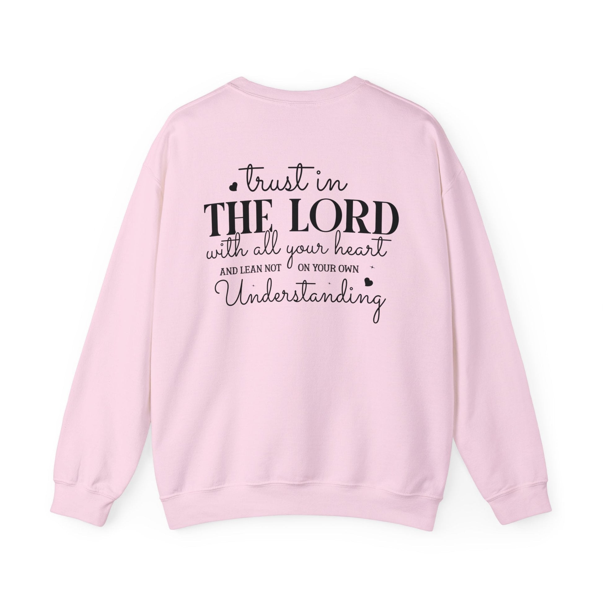 Guided by His Wisdom - Proverbs 3:5 - Crewneck Sweatshirt - Sweatshirt - Nazareth Treasures
