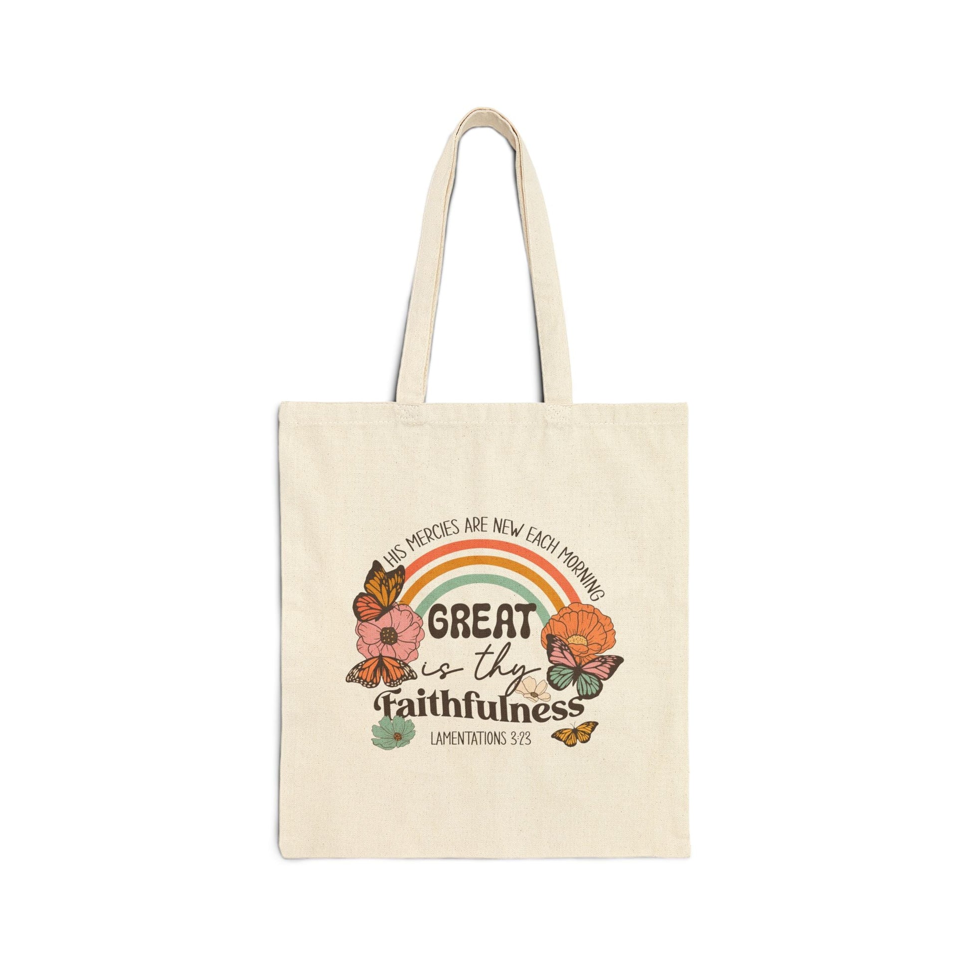 His mercies Tote Bag - Bags - Nazareth Treasures