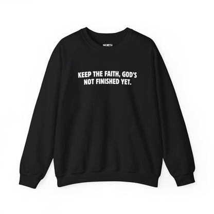 Keep the Faith Sweatshirt - Sweatshirt - Nazareth Treasures