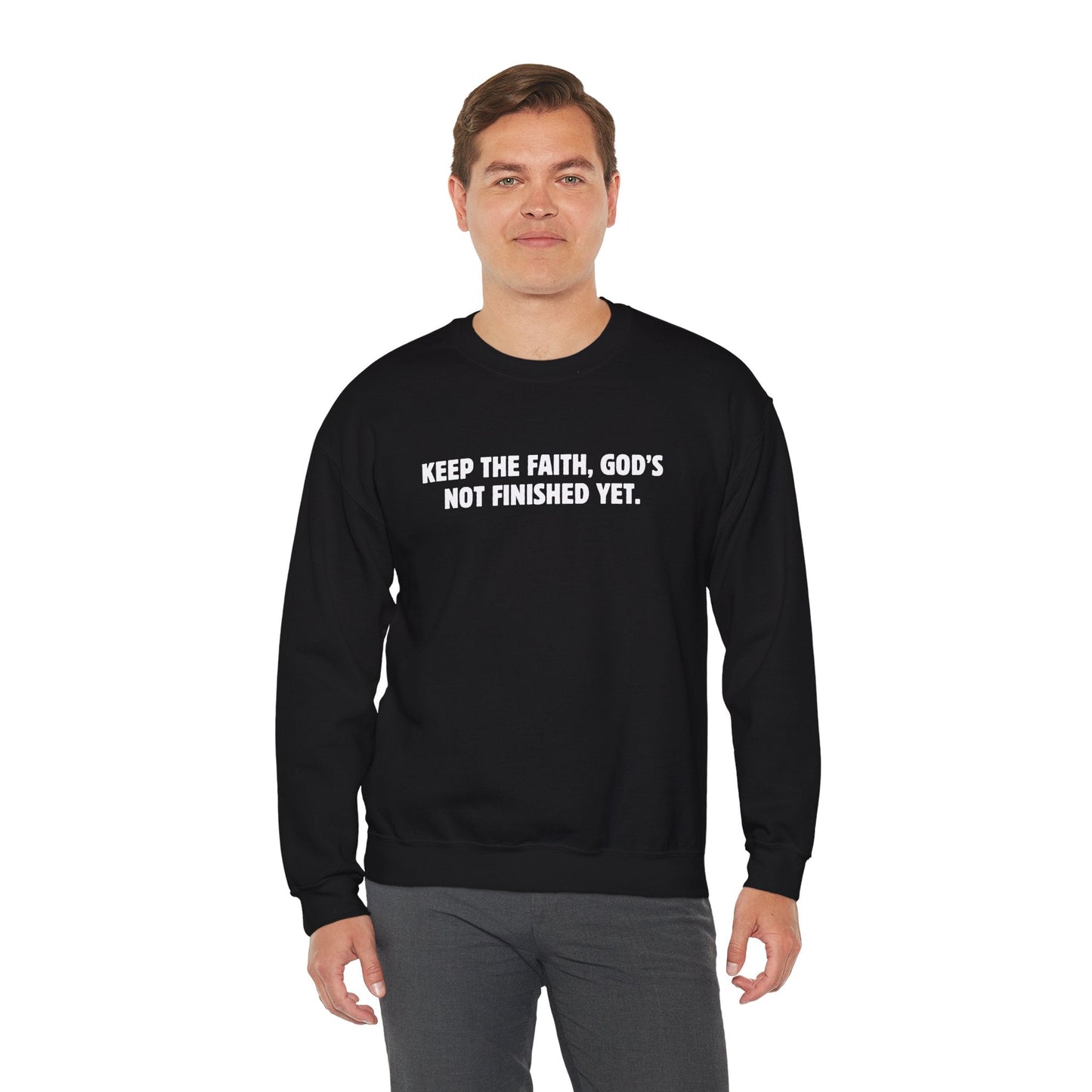 Keep the Faith Sweatshirt - Sweatshirt - Nazareth Treasures