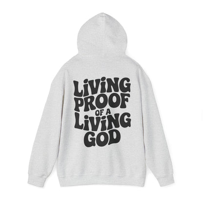 Living Proof Of a Loving God Hoodie - Hoodie - Nazareth Treasures
