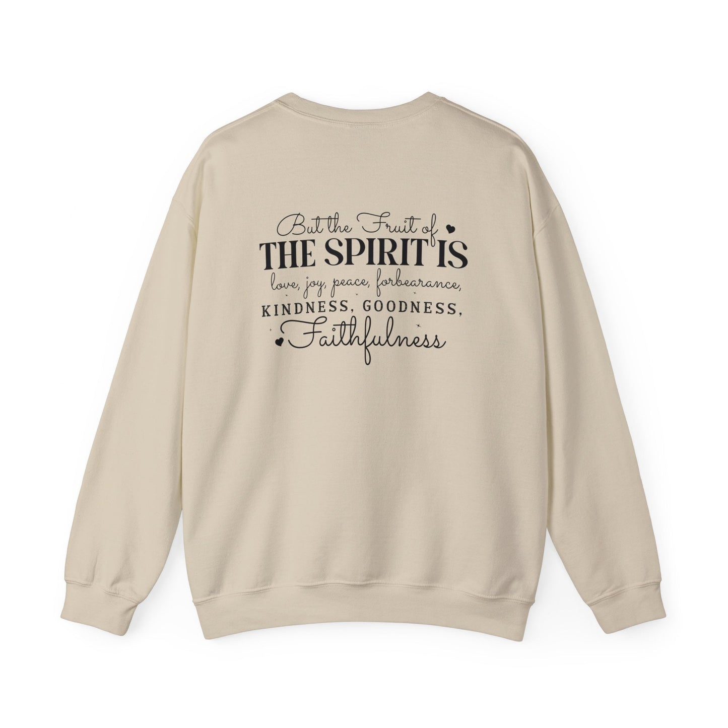 Living the Spirit - Filled Life Crewneck Sweatshirt - Sweatshirt - Nazareth Treasures