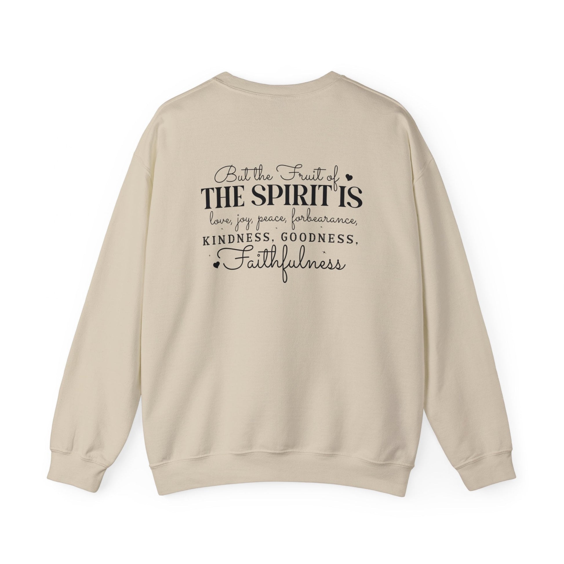 Living the Spirit - Filled Life Crewneck Sweatshirt - Sweatshirt - Nazareth Treasures