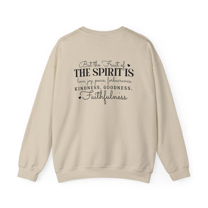 Living the Spirit - Filled Life Crewneck Sweatshirt - Sweatshirt - Nazareth Treasures