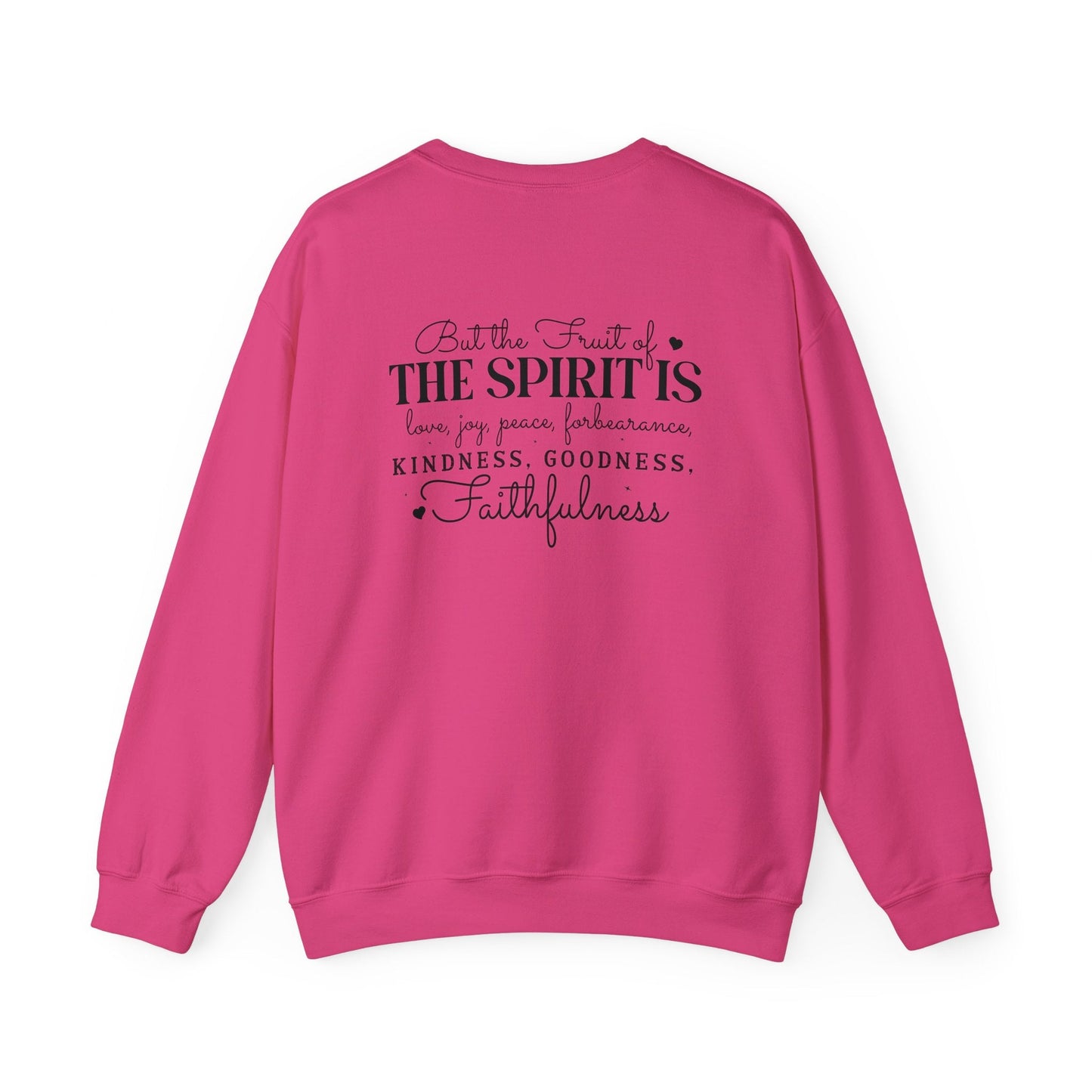 Living the Spirit - Filled Life Crewneck Sweatshirt - Sweatshirt - Nazareth Treasures