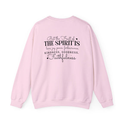 Living the Spirit - Filled Life Crewneck Sweatshirt - Sweatshirt - Nazareth Treasures