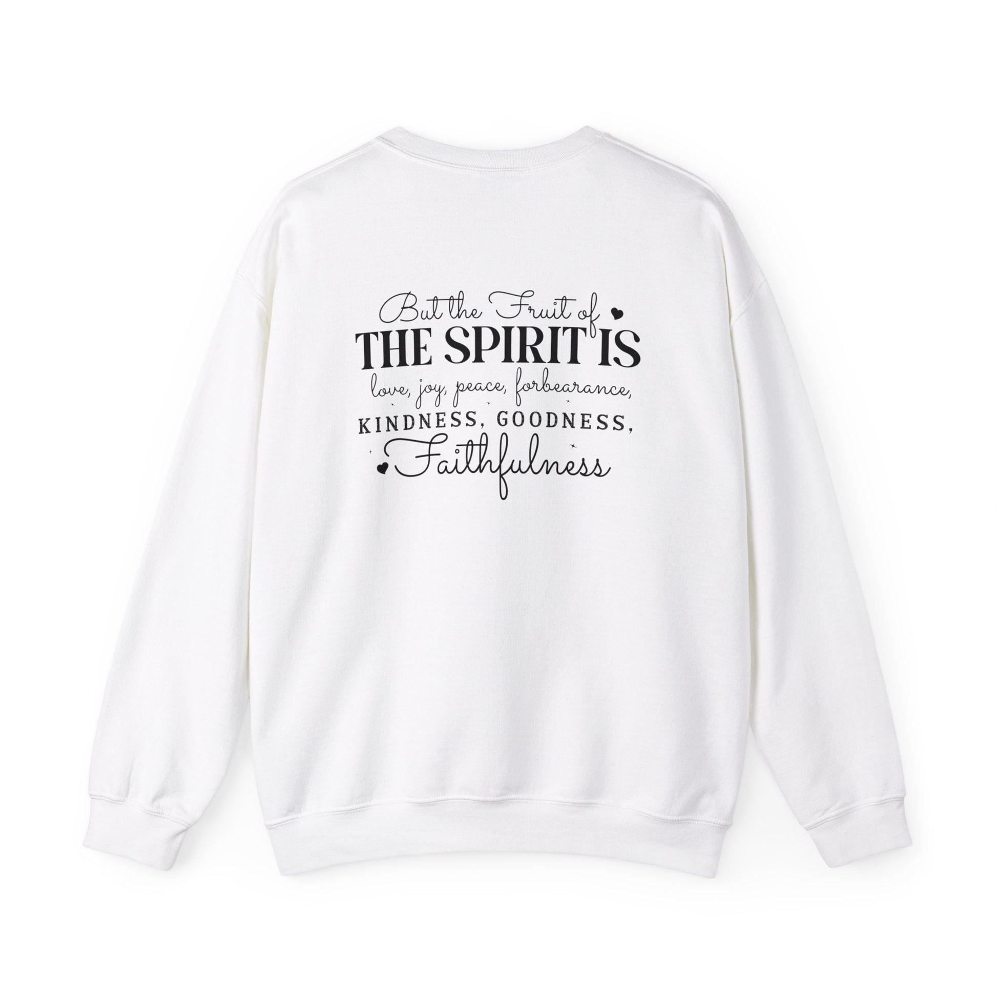Living the Spirit - Filled Life Crewneck Sweatshirt - Sweatshirt - Nazareth Treasures
