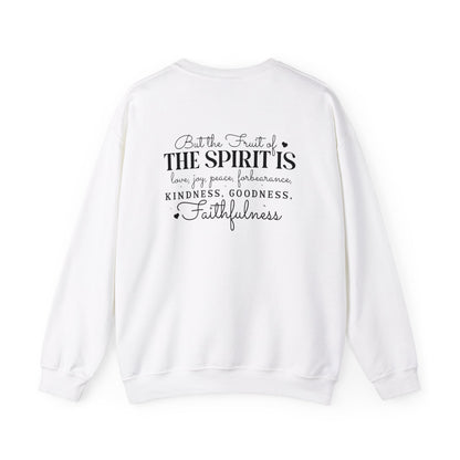 Living the Spirit - Filled Life Crewneck Sweatshirt - Sweatshirt - Nazareth Treasures
