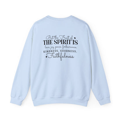Living the Spirit - Filled Life Crewneck Sweatshirt - Sweatshirt - Nazareth Treasures