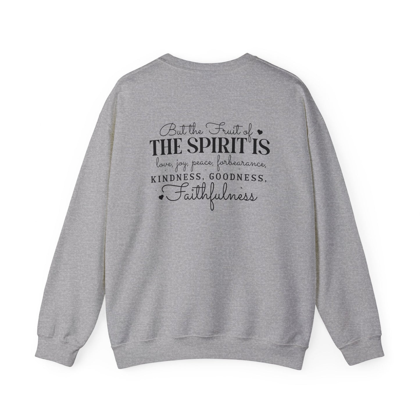 Living the Spirit - Filled Life Crewneck Sweatshirt - Sweatshirt - Nazareth Treasures