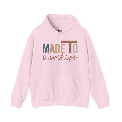 Made To Worship Hoodie - Hoodie - Nazareth Treasures
