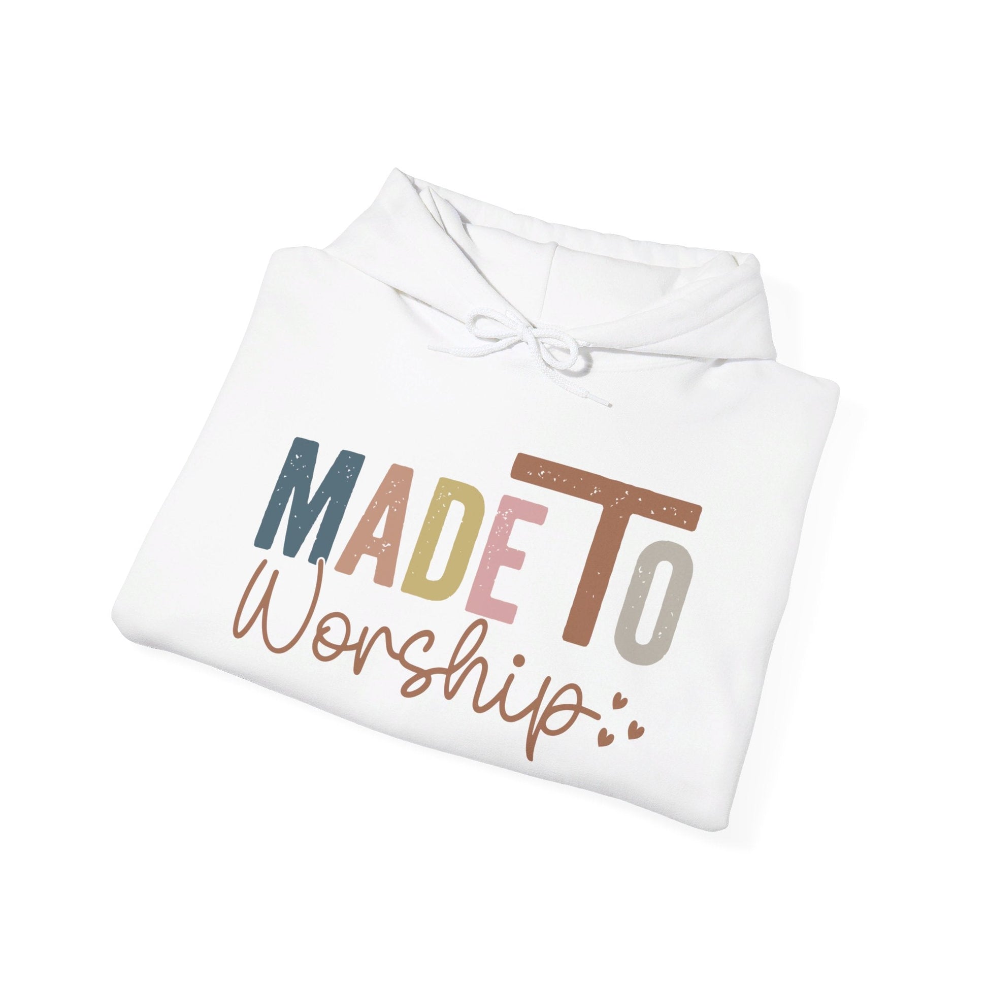 Made To Worship Hoodie - Hoodie - Nazareth Treasures
