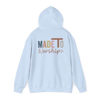 Made To Worship Hoodie - Hoodie - Nazareth Treasures