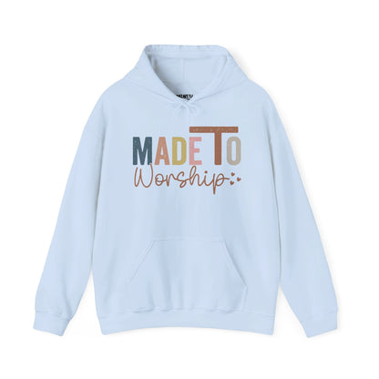 Made To Worship Hoodie - Hoodie - Nazareth Treasures