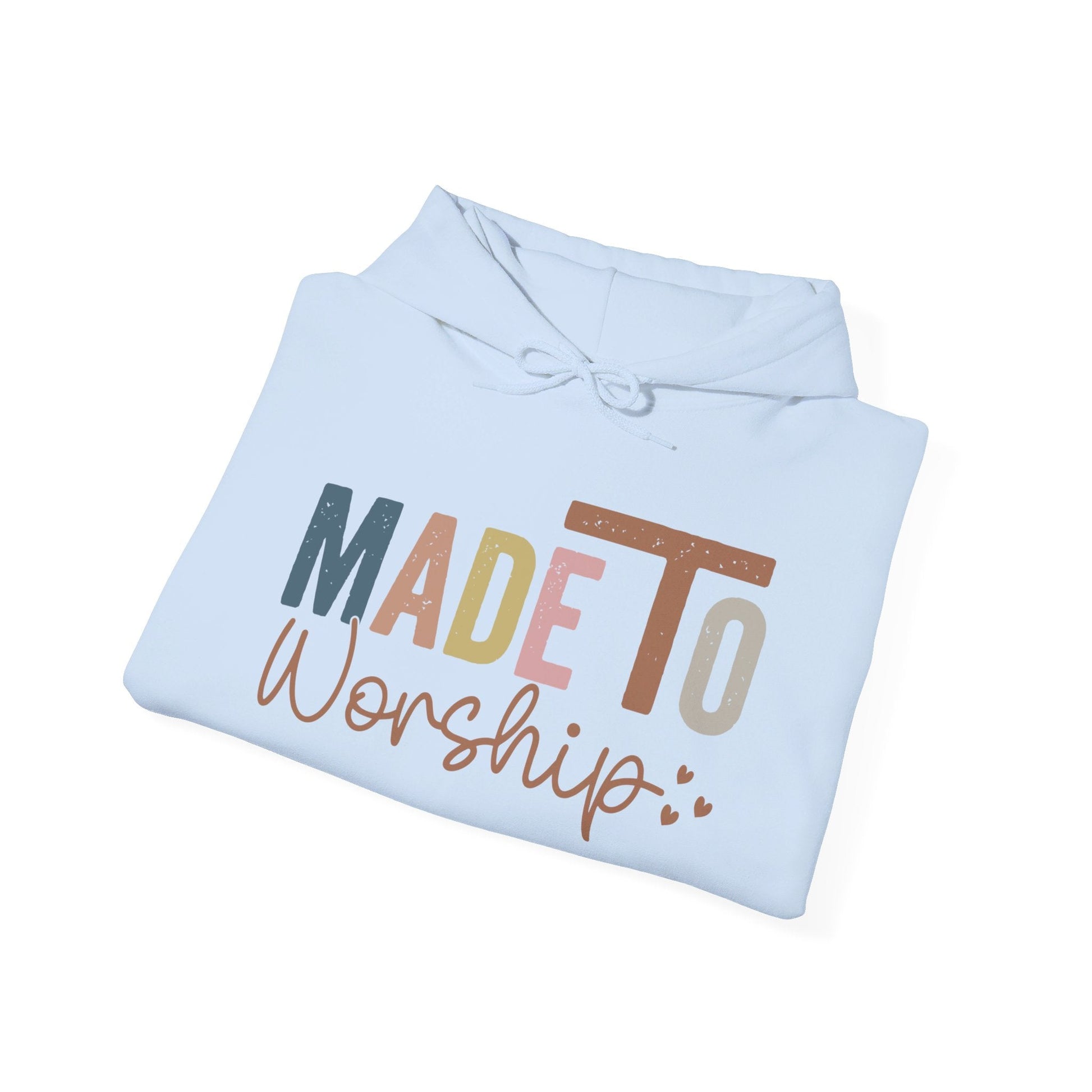 Made To Worship Hoodie - Hoodie - Nazareth Treasures