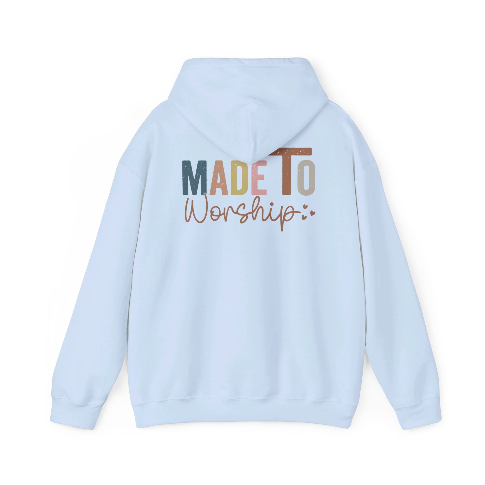 Made To Worship Hoodie - Hoodie - Nazareth Treasures