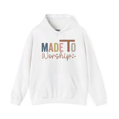 Made To Worship Hoodie - Hoodie - Nazareth Treasures