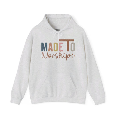 Made To Worship Hoodie - Hoodie - Nazareth Treasures