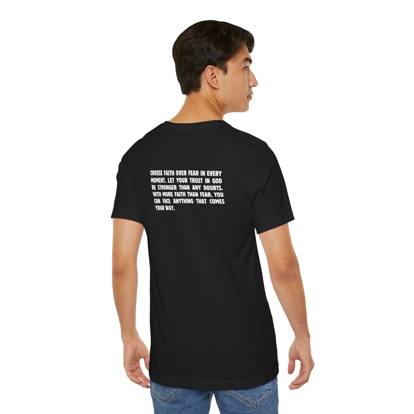 More Faith Than Fear T-Shirt - T-Shirt - Nazareth Treasures