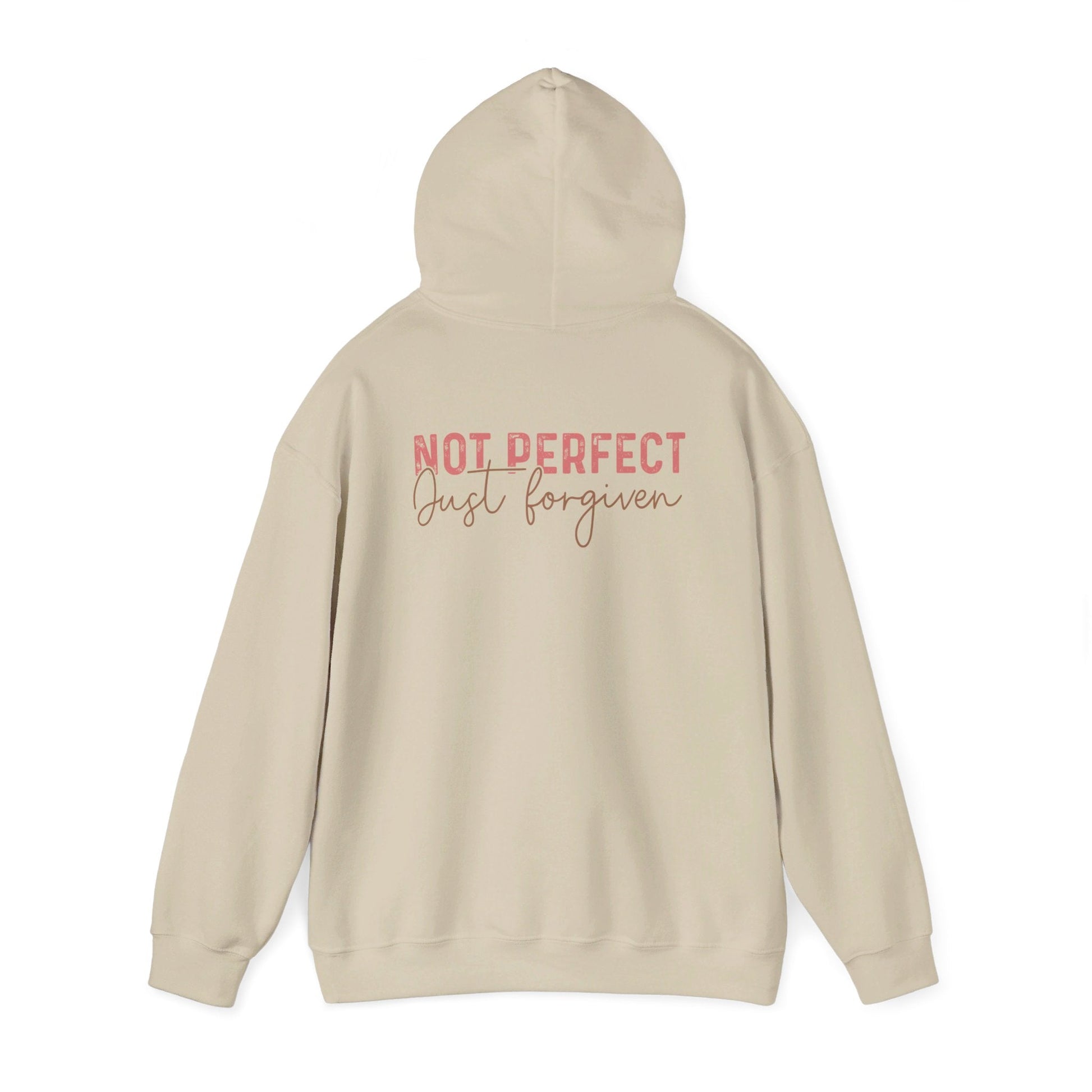 Not Perfect, Just Forgiven Hoodie - Hoodie - Nazareth Treasures