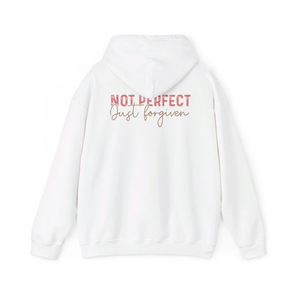 Not Perfect, Just Forgiven Hoodie - Hoodie - Nazareth Treasures