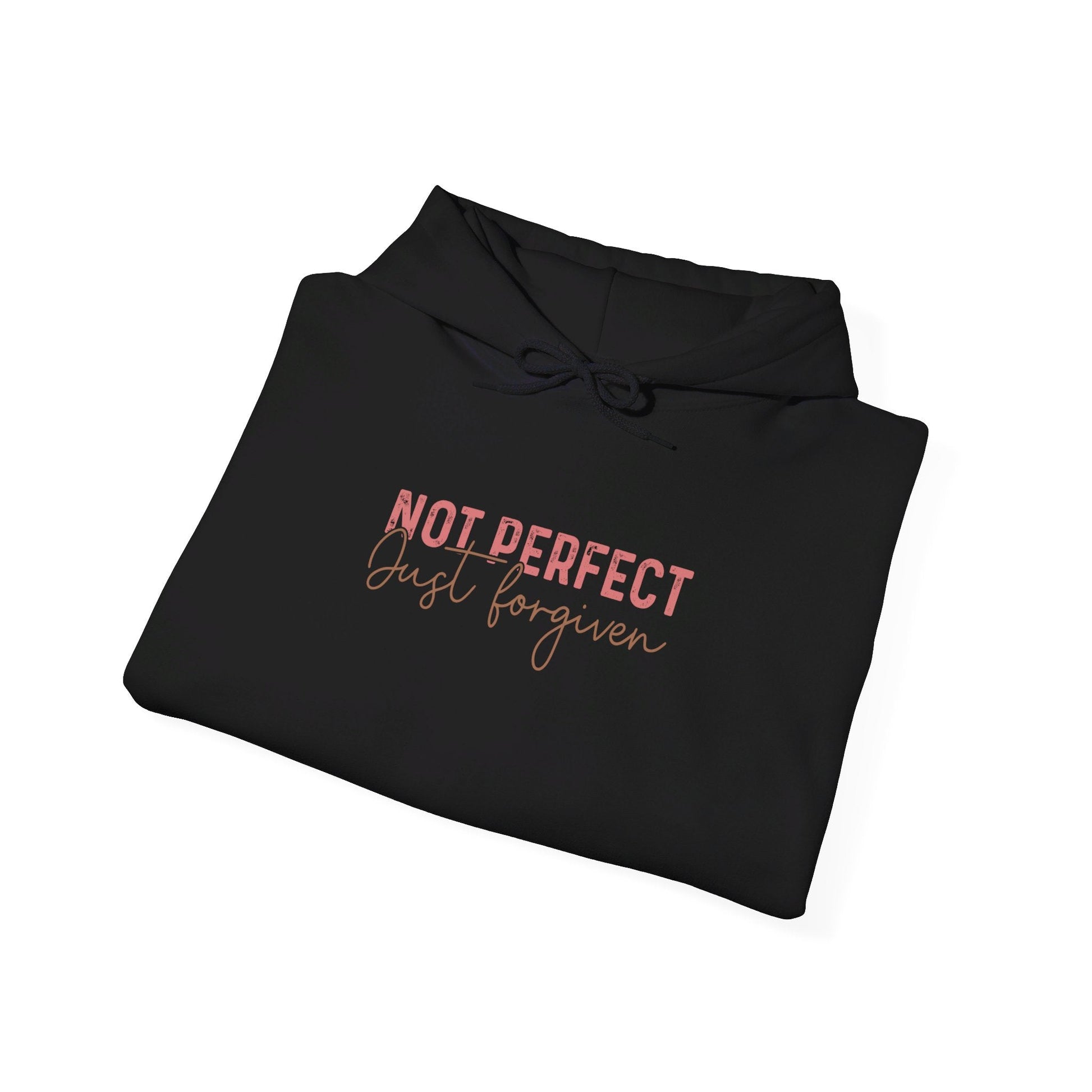 Not Perfect, Just Forgiven Hoodie - Hoodie - Nazareth Treasures