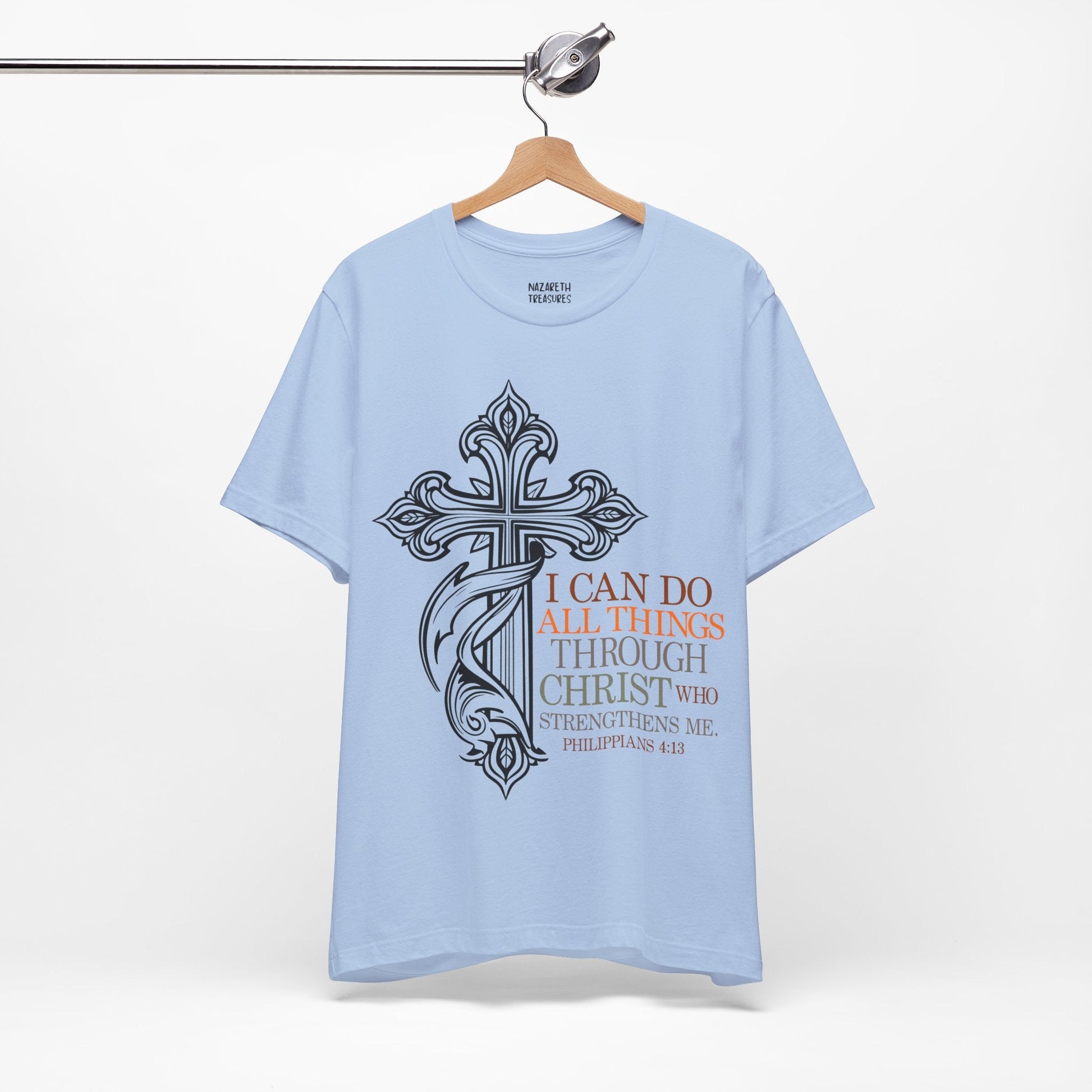 Philippians 4:13 - Unisex T-Shirt - T-Shirt - Nazareth Treasures